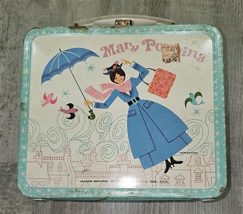 mary poppins metal lunch box|Mary Poppins Metal Lunch Box .